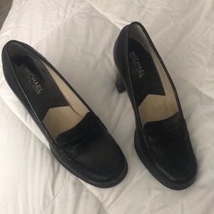 Michael Kors black loafers size 7 1/2